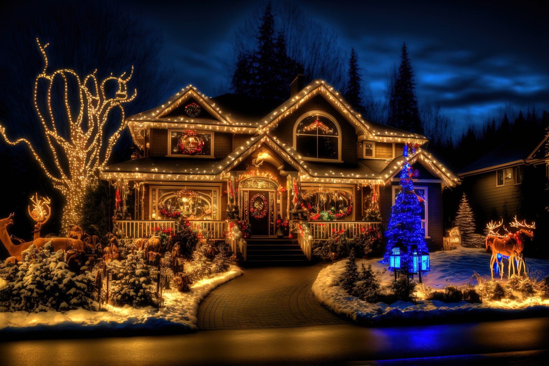 Best Christmas lights decoration house and light display in Metro Vancouver